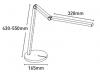 RUPERT LED TASK LAMP WHITE